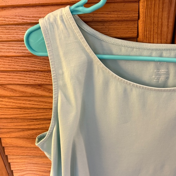 NWT 🌸 J Jill Soft Blue Women's Tank Top Size Large - Picture 2 of 9